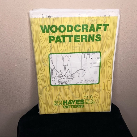 Set Of 2 Woodcraft Woodworking Pattern Books Hayes Patterns Crafting Projects - Picture 6 of 9